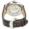 Baume & Mercier Classima Leather Strap Open Heart Silver Dial Automatic M0A10524 Men's Watch
