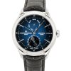 Baume & Mercier Clifton Leather Strap Moon phase Blue Dial Automatic M0A10593 Men's Watch