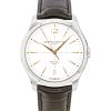 Baume & Mercier Clifton Leather Strap Off White Dial Automatic M0A10773 Men's Watch