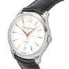 Baume & Mercier Clifton Leather Strap Off White Dial Automatic M0A10773 Men's Watch