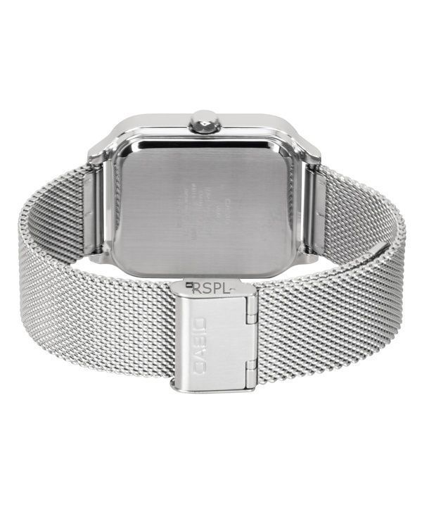 Casio Standard Analog Stainless Steel Black Dial Quartz MTP-M306M-1AV Men's Watch