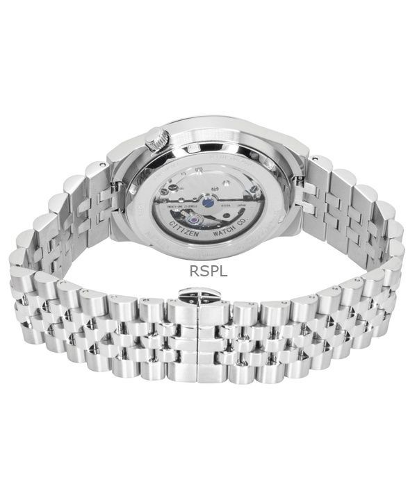 Citizen Tsuyosa 60 Stainless Steel Black Dial Automatic NK0020-55E Men's Watch