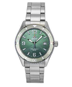 Orient Sport Stainless Steel Green Dial Solar Diver's RA-WJ0001E 200M Men's Watch