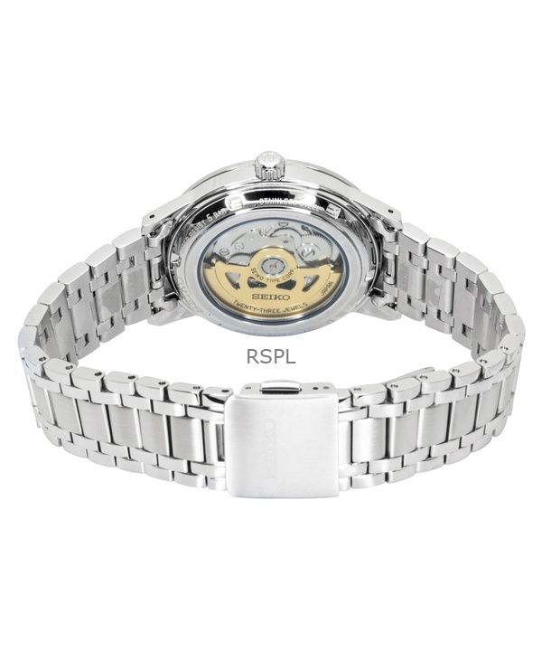 Seiko Presage Style 60’s Stainless Steel Blue Dial Automatic SRPL07J1 Men's Watch 4 Seiko Presage Style 60’s Stainless Steel Blue Dial Automatic SRPL07J1 Men's Watch