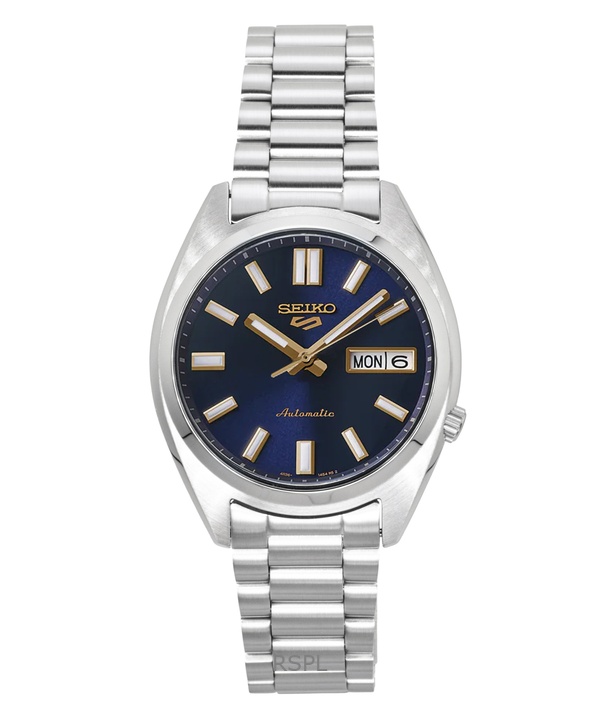 Seiko 5 Sports SNXS Stainless Steel Blue Dial Automatic SRPL55K1 100M Men's Watch