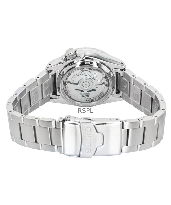 Seiko 5 Sports SKX Street Stonewash Stainless Steel Black Dial Automatic SRPL79K1 100M Men's Watch 4 Seiko 5 Sports SKX Street Stonewash Stainless Steel Black Dial Automatic SRPL79K1 100M Men's Watch