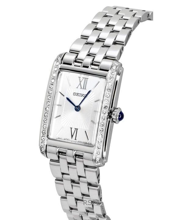 Seiko Conceptual Stainless Steel Silver Dial Quartz SWR091P1 Women's Watch