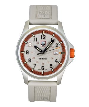 Luminox Bear Grylls Survival Land Rubber Strap Beige Dial Quartz XB.3717 100M Men's Watch