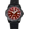 Luminox Pacific Diver Rubber Strap Red Sunray Dial Quartz Diver's XS.3135.B 200M Men's Watch
