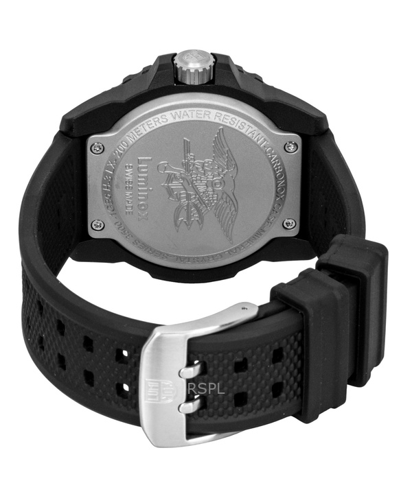 Luminox Navy Seal Rubber Strap Black Dial Quartz Diver's XS.3501 Luminox Navy Seal Rubber Strap Black Dial Quartz Diver's XS.3501.F 200M Men's Watch